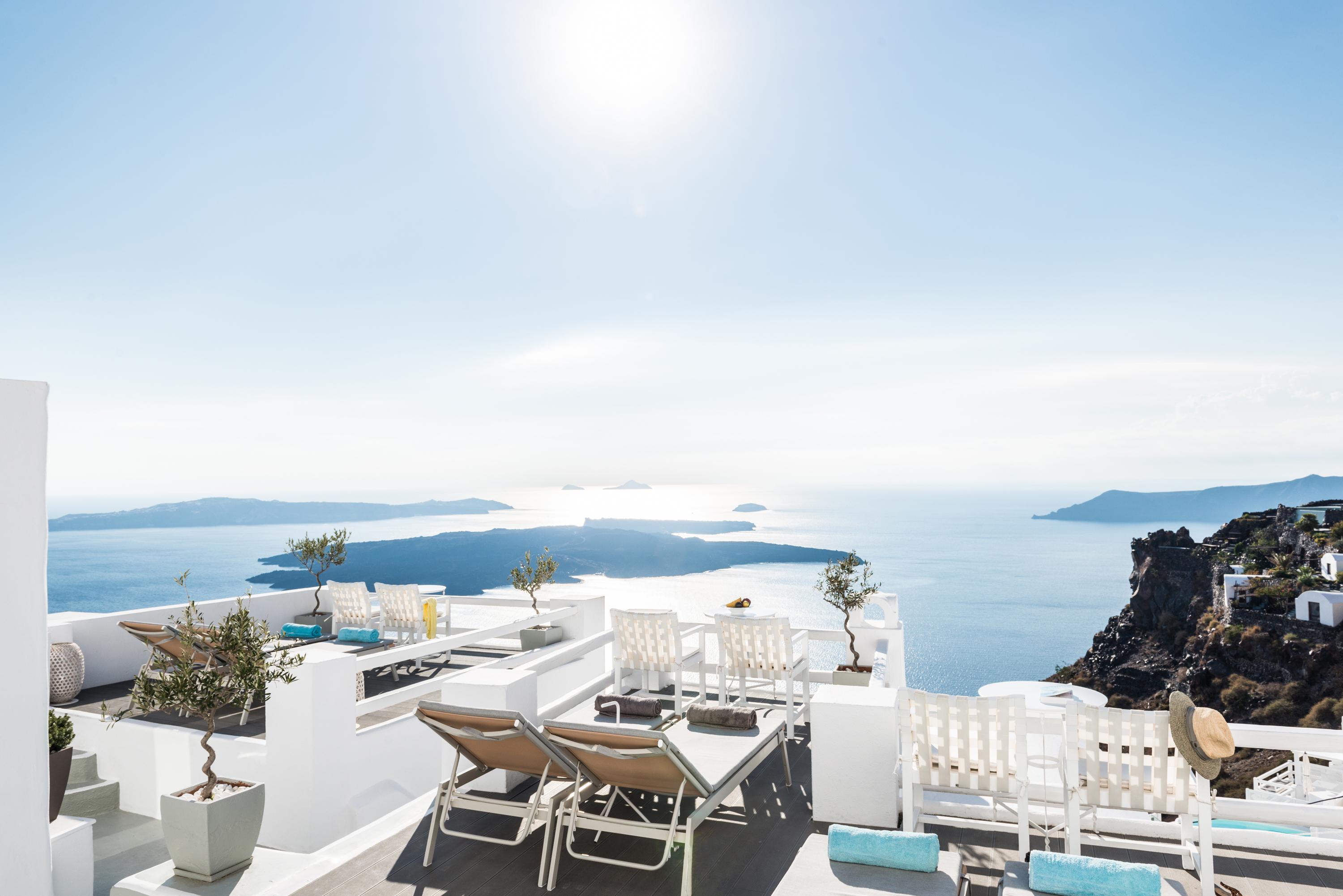 On The Rocks - Small Luxury Hotels Of The World (Adults Only) Imerovigli  Eksteriør billede