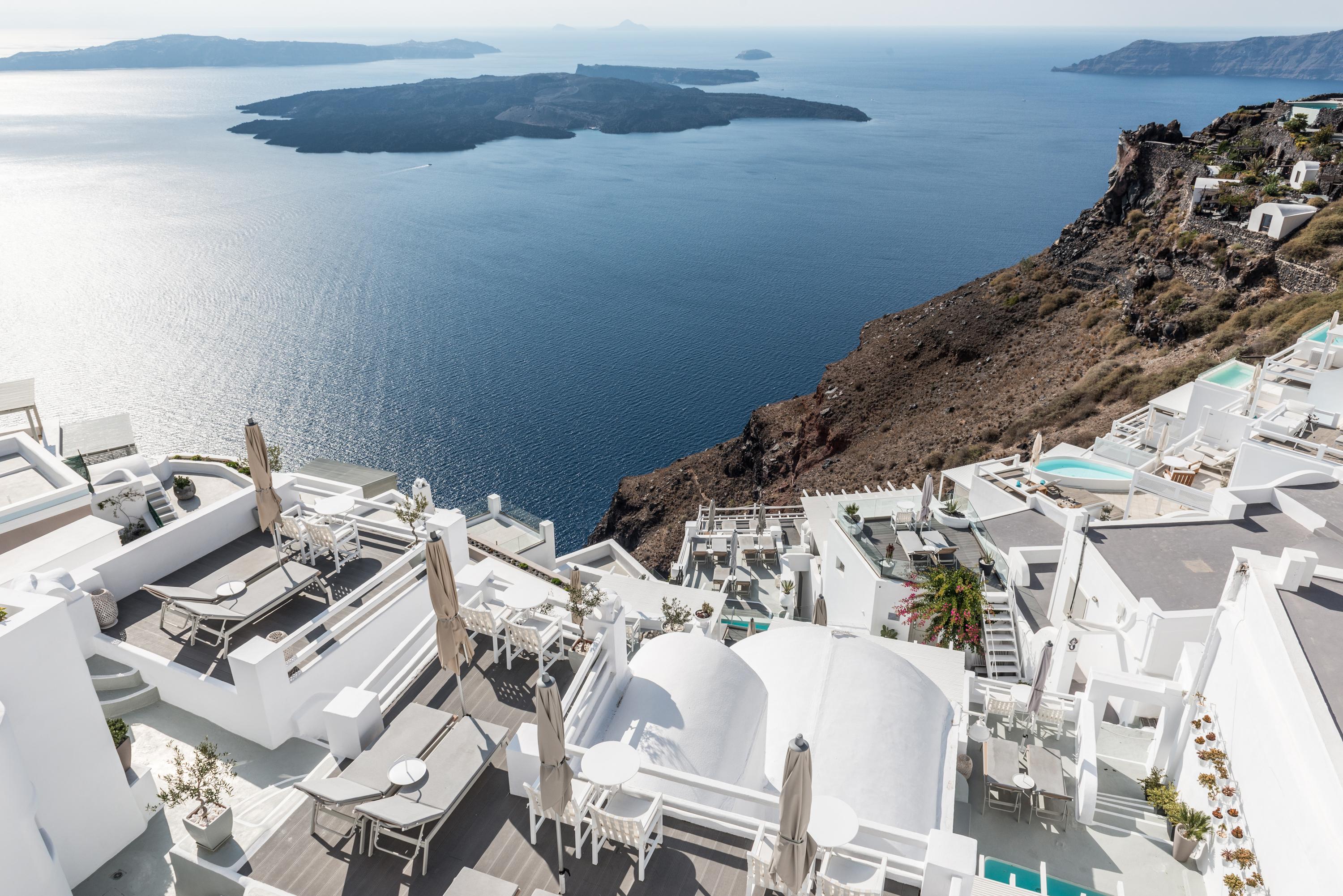 On The Rocks - Small Luxury Hotels Of The World (Adults Only) Imerovigli  Eksteriør billede