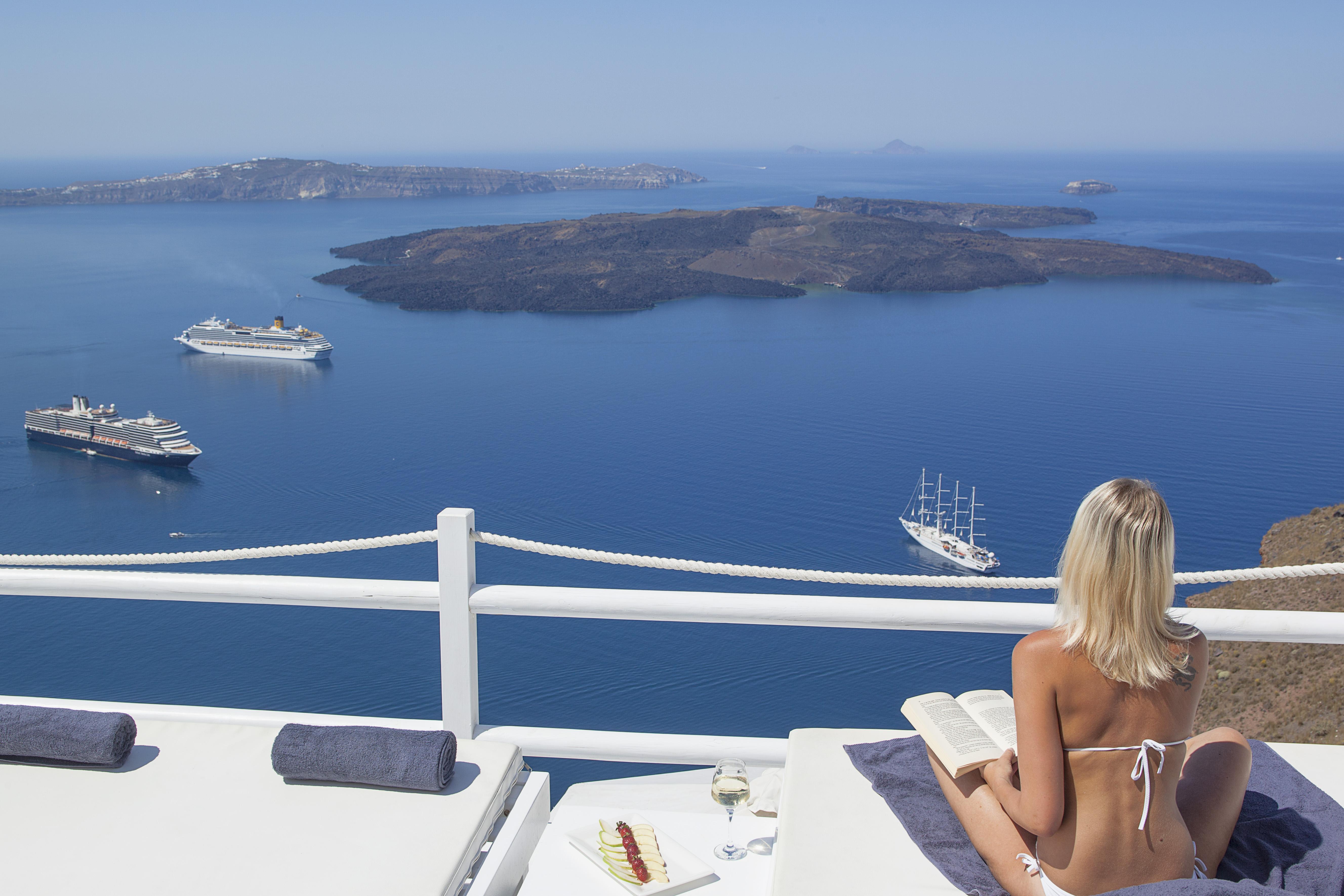On The Rocks - Small Luxury Hotels Of The World (Adults Only) Imerovigli  Eksteriør billede