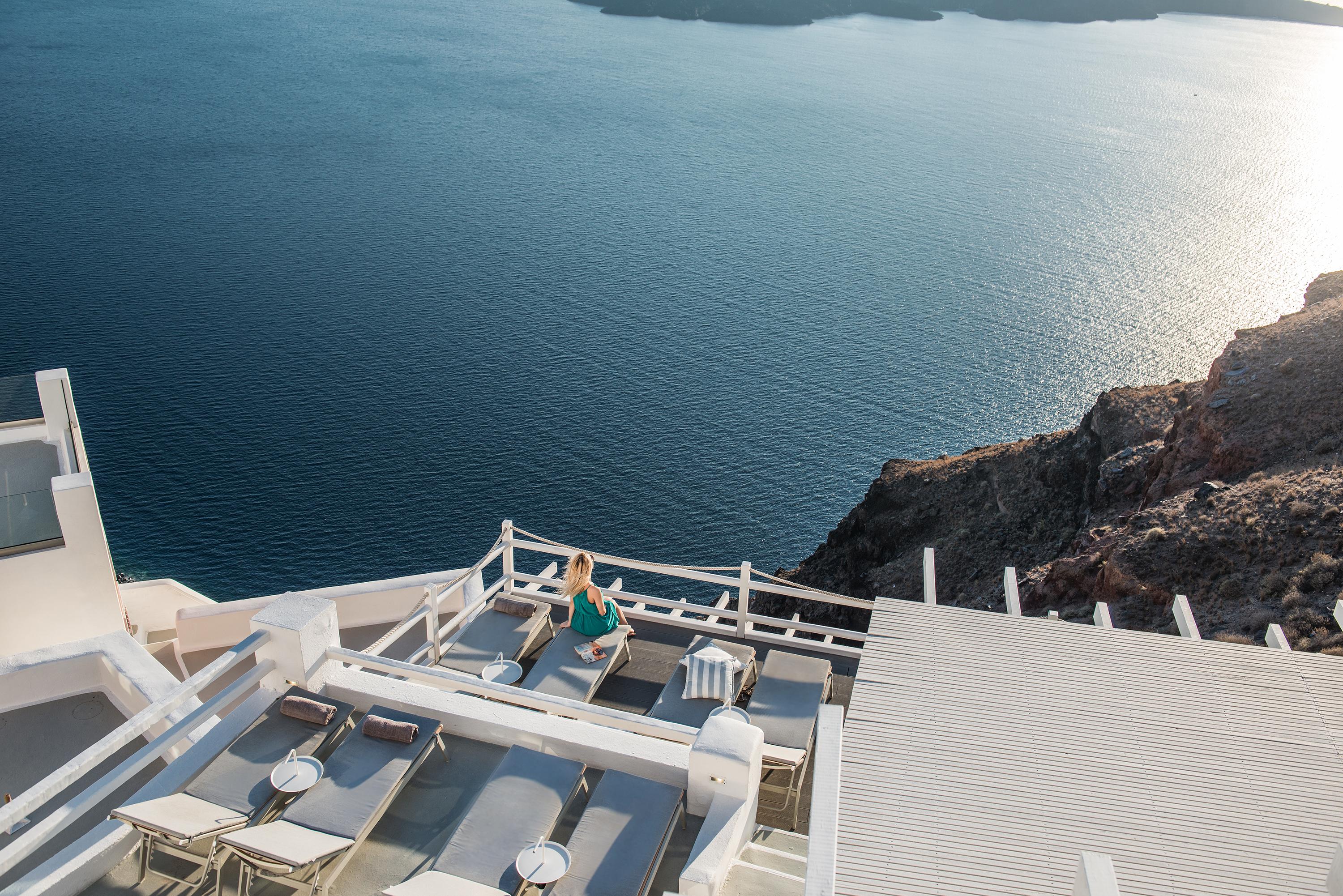 On The Rocks - Small Luxury Hotels Of The World (Adults Only) Imerovigli  Eksteriør billede